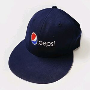 VTG Pepsi Cola x LIDS Hat Cap 7 3/4 Fitted Wool Blend EUC